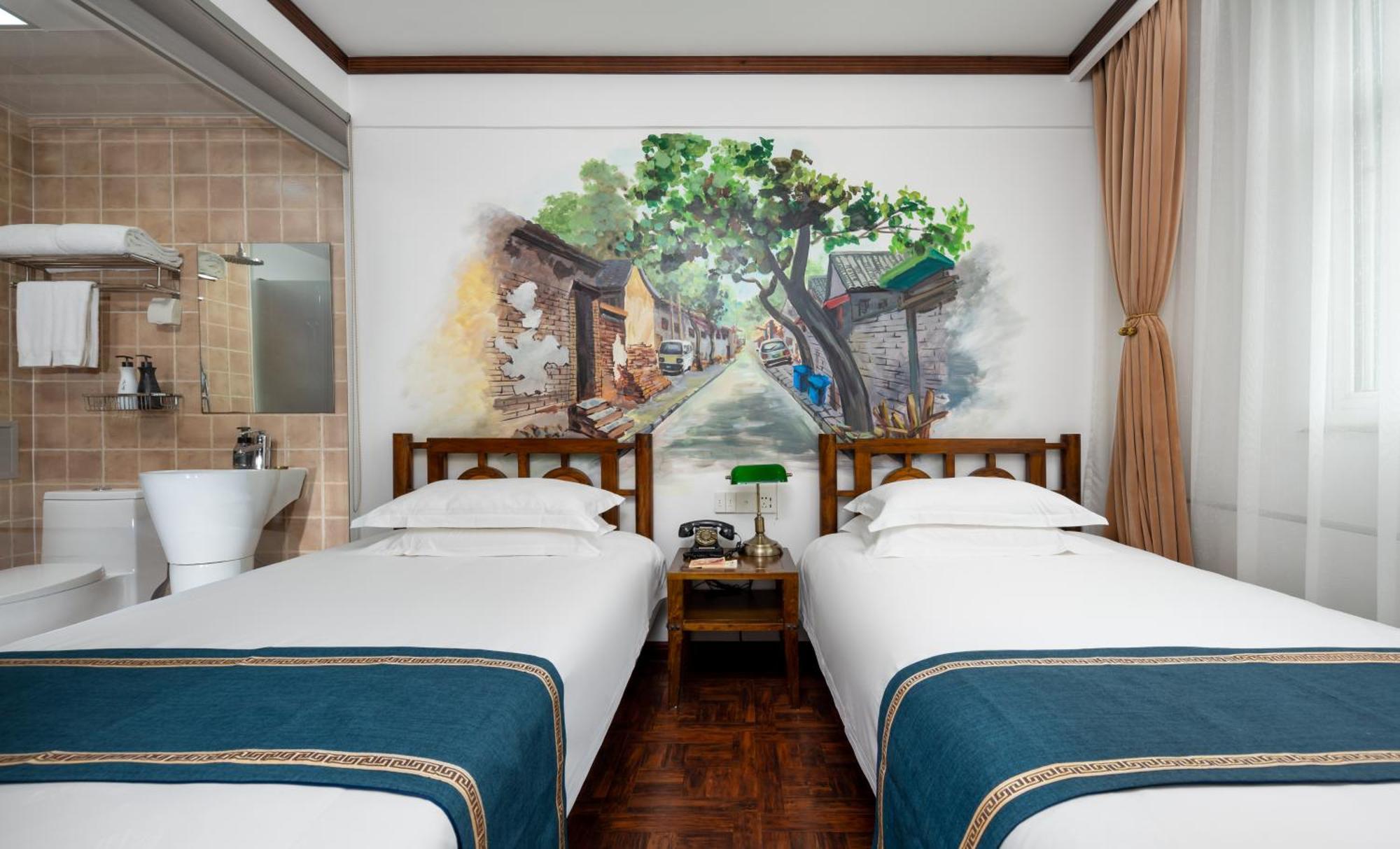 Time Traveller Hotel- Near Beijing Yonghe Lama Temple, Ghost Street, Beihai Park, Jingshan Park, Drum Tower, Houhai Bar Street, Tian'Anmen Square, Located In Beijing Traditional Hutongs, 5 Minutes Away From Subway, Free Laundry Serive Kültér fotó