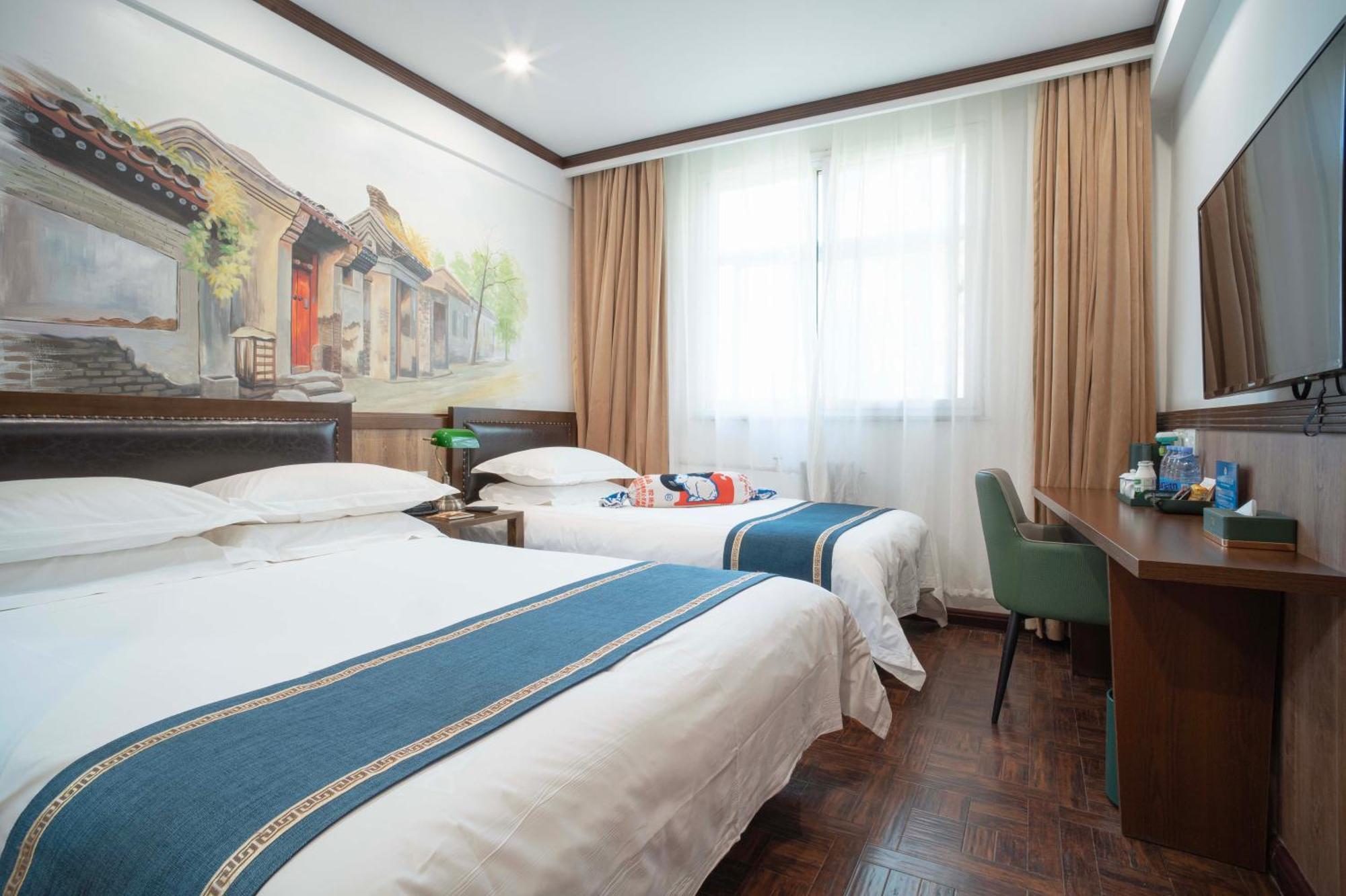 Time Traveller Hotel- Near Beijing Yonghe Lama Temple, Ghost Street, Beihai Park, Jingshan Park, Drum Tower, Houhai Bar Street, Tian'Anmen Square, Located In Beijing Traditional Hutongs, 5 Minutes Away From Subway, Free Laundry Serive Kültér fotó